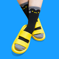 black froggy socks