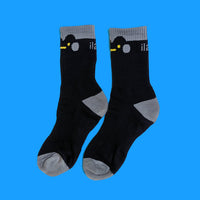 black froggy socks