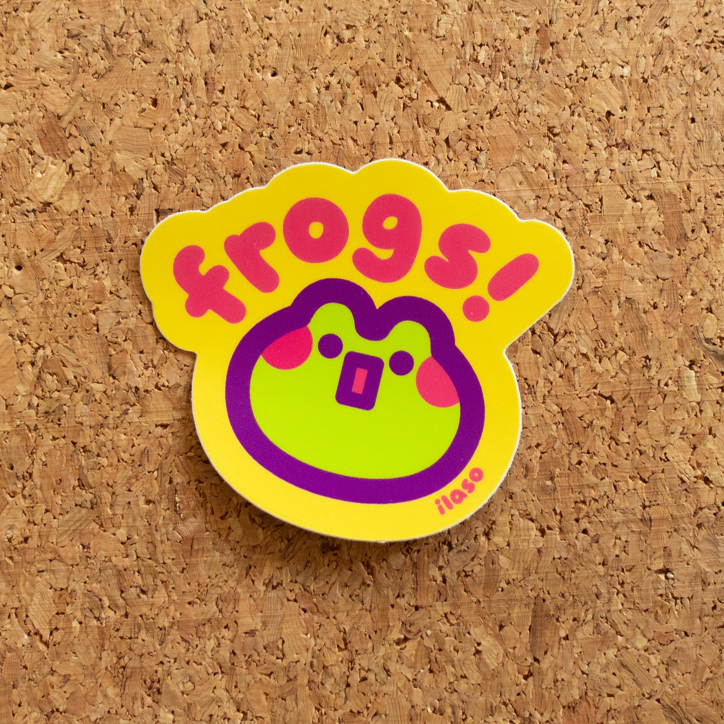frogs! sticker