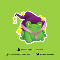 Frog Cult halloween sticker gacha