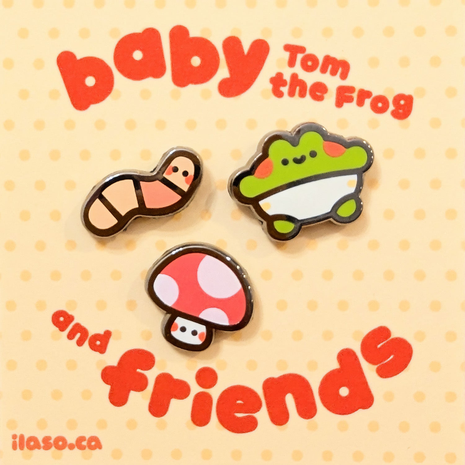 baby friends pins set