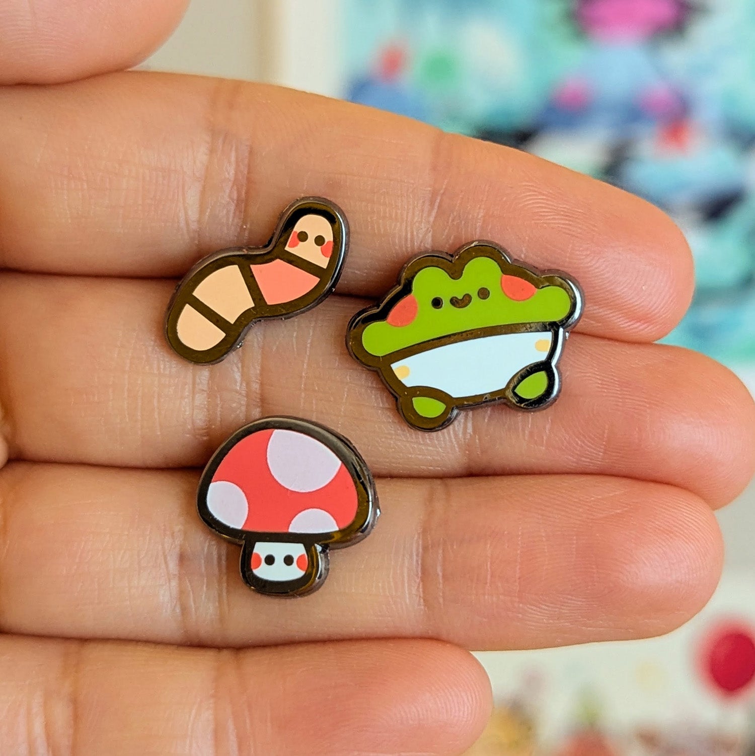 baby friends pins set