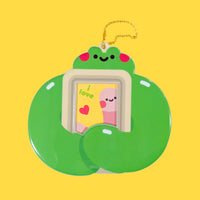 buff frog photocard holder