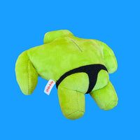 Buff frog plush