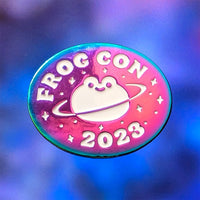 Frog Con 2023 pins