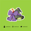 Frog Cult halloween sticker gacha