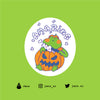 Frog Cult halloween sticker gacha