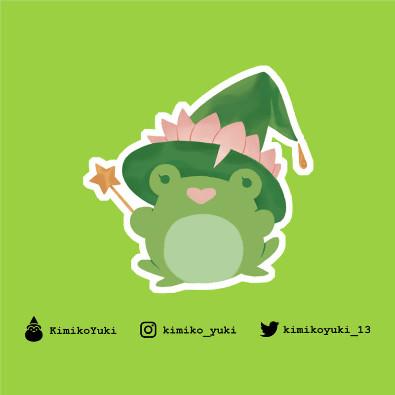 Frog Cult halloween sticker gacha