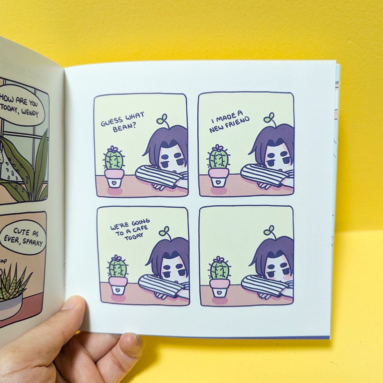 pixel + sprout comic book