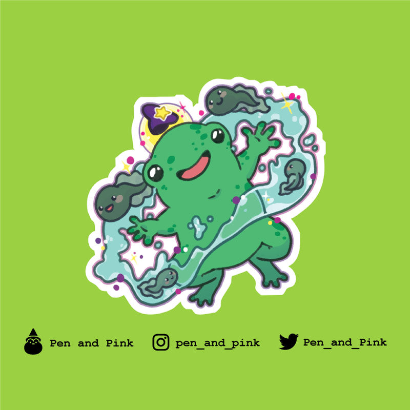 Frog Cult halloween sticker gacha