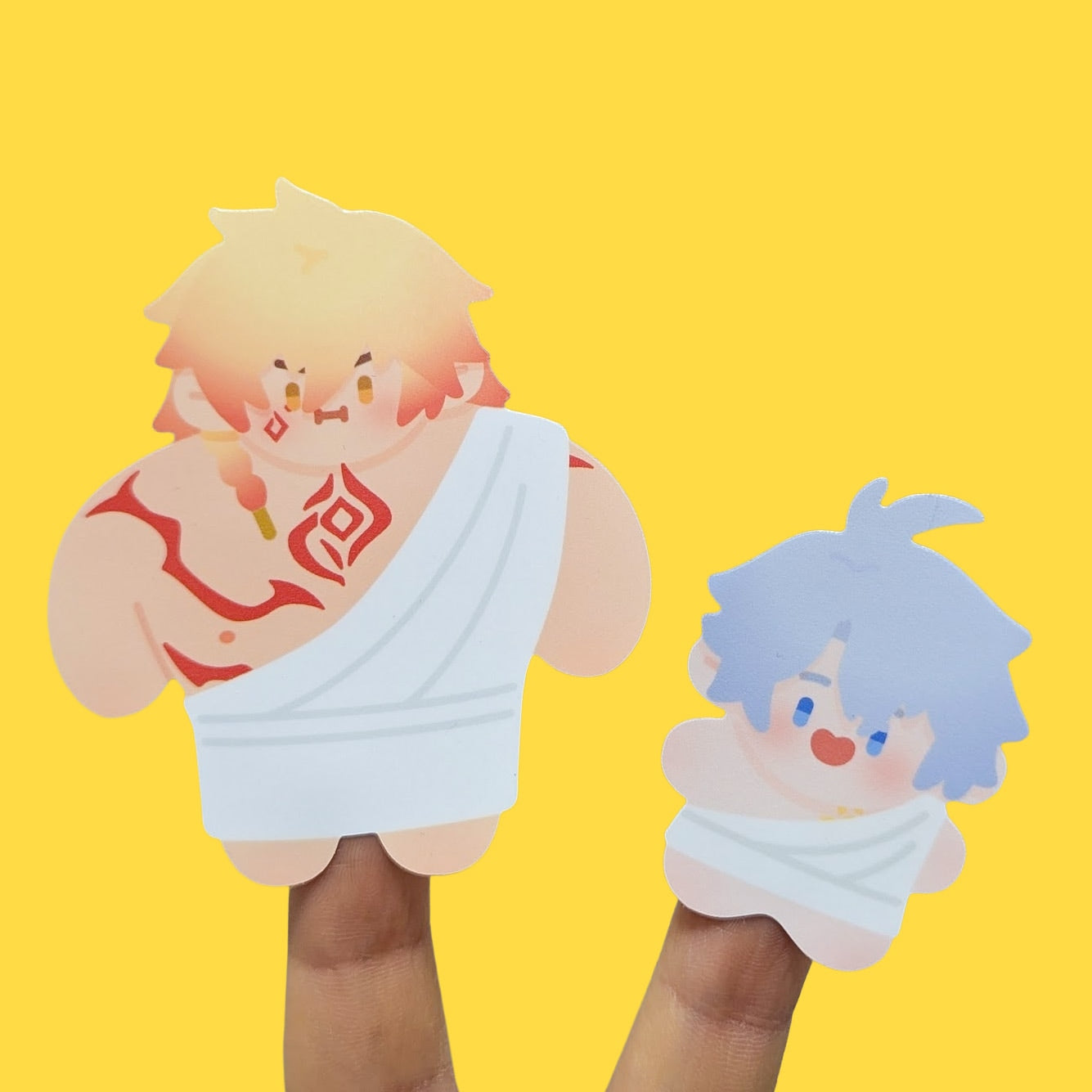Phainon + Mydei full bleed stickers