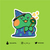 Frog Cult halloween sticker gacha