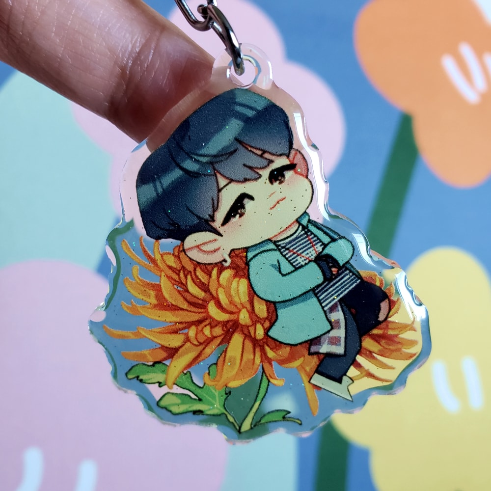 BTS Flowers: Suga charm