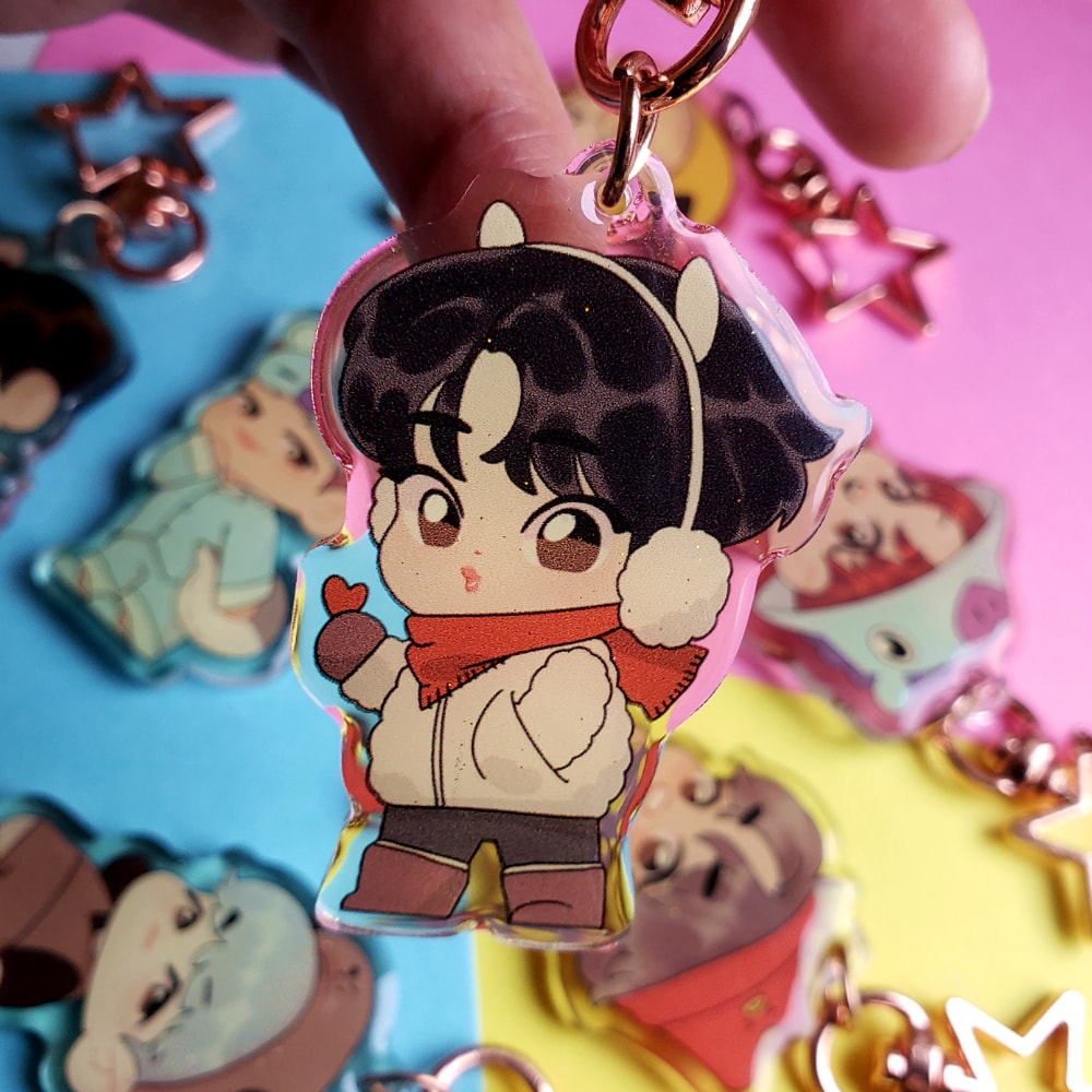 BTS Mascot Fashion: Jin charm