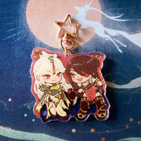 Genshin Impact: Ningguang & Beidou charm