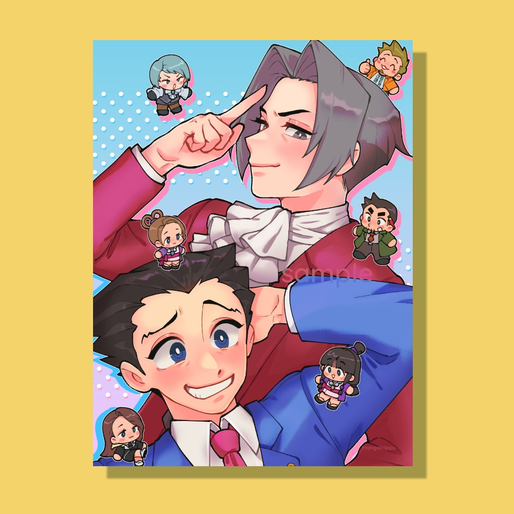 Ace Attorney print