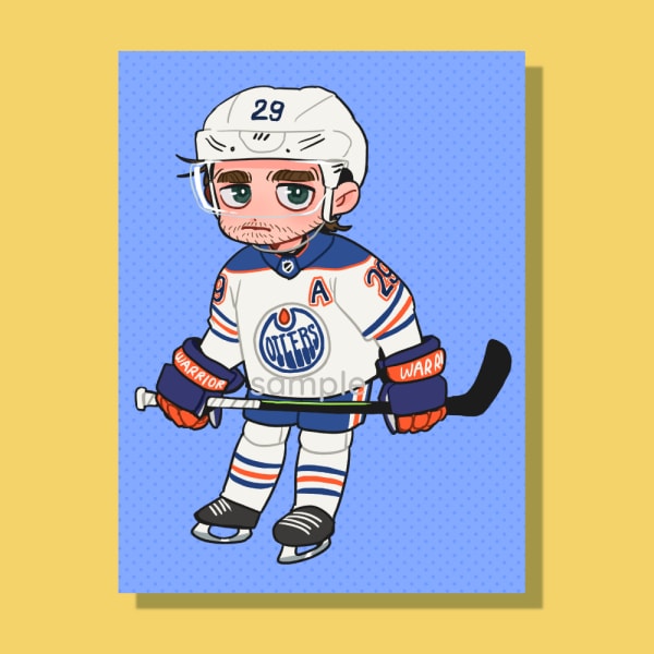 Leon Draisaitl print