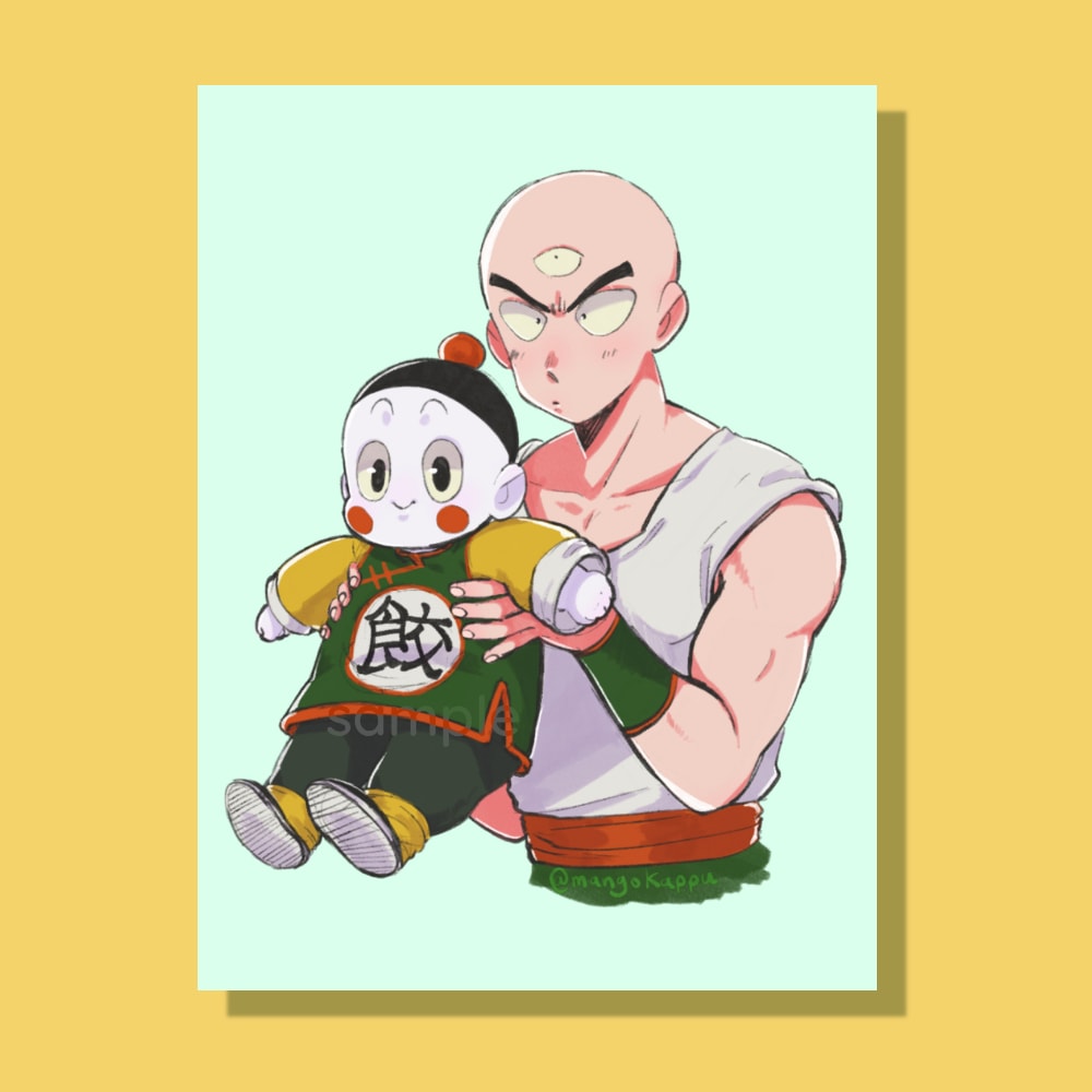 Tien & Chiaotzu print