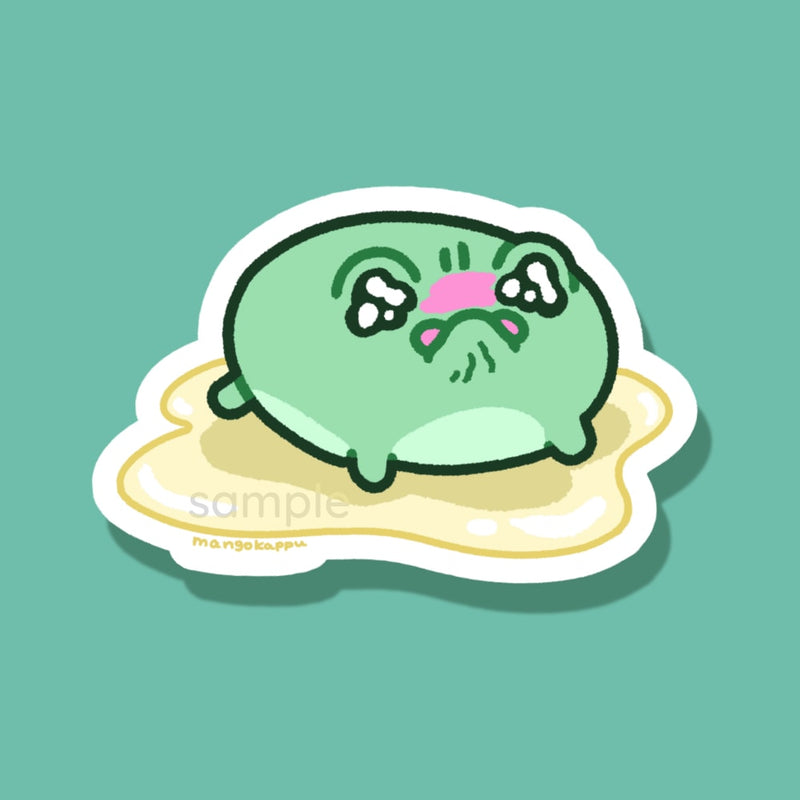 frogs & friends: oopsies frog sticker