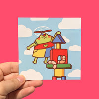 Tom the Frog mini prints