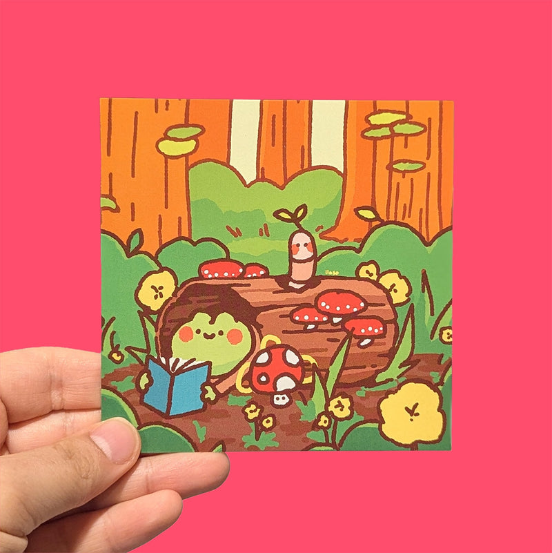 Tom the Frog mini prints