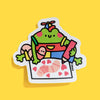 Tom the Frog stickers