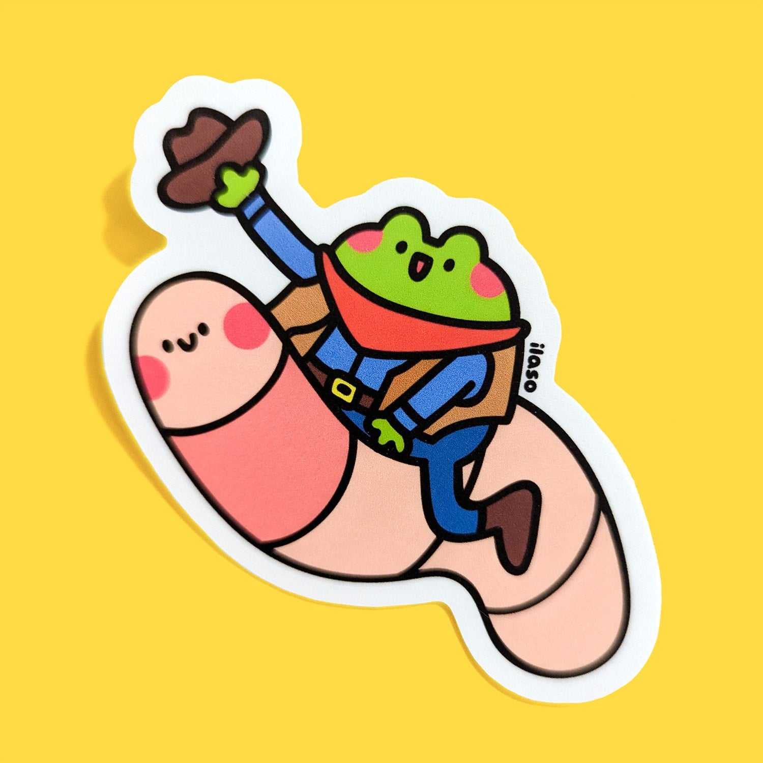 Tom the Frog stickers