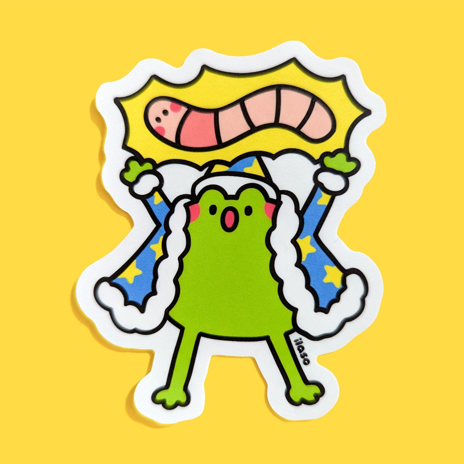 Tom the Frog stickers