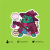 Frog Cult halloween sticker gacha