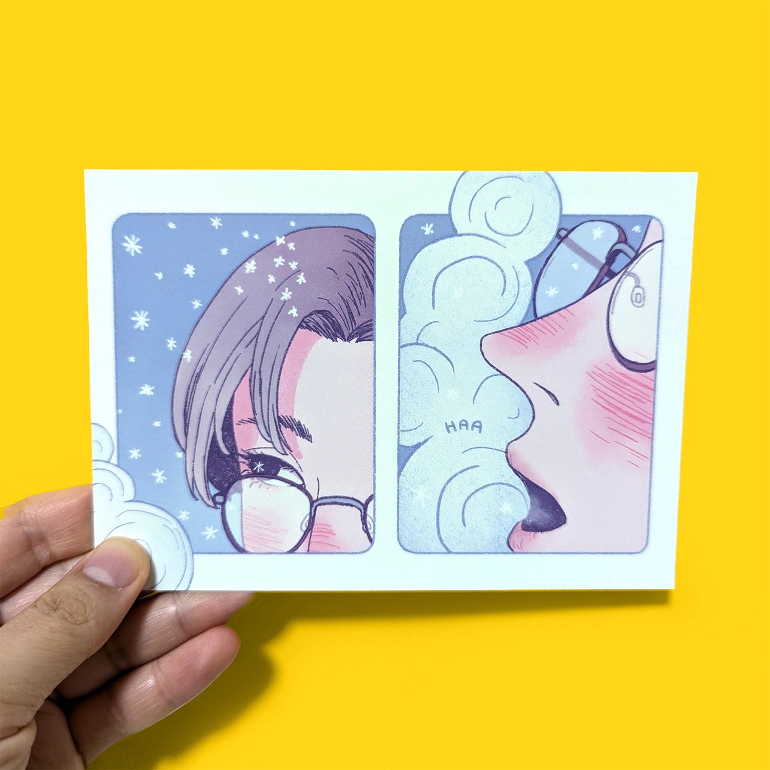 winter postcard