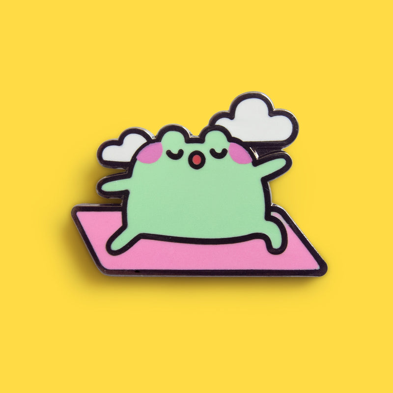 Yoga frog pin