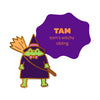 Halloween Tam pin