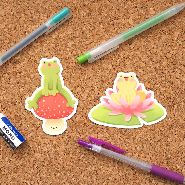 Frog stickers